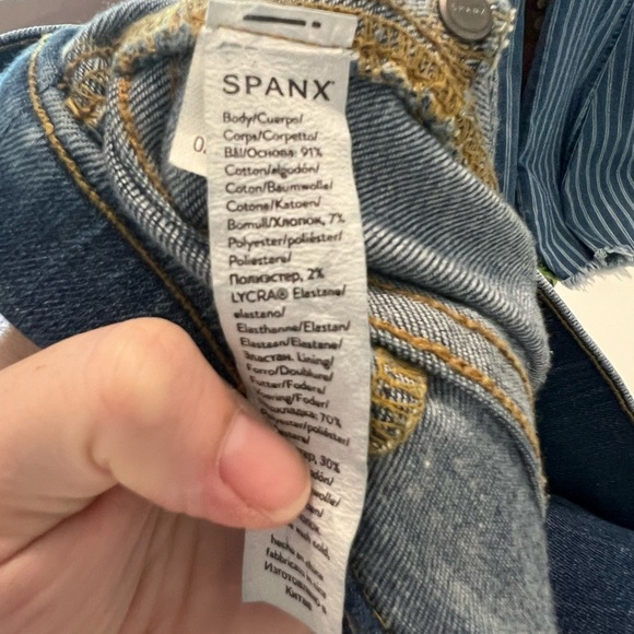 Spanx SPANXshape™ EveryWear Straight Leg Jeans Vintage Indigo - Picture 8 of 9